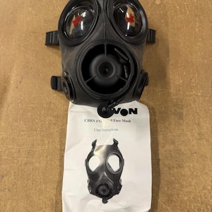 NEW British Army NBC Cbrn Avon FM12 Respirator GAS Mask Size 2