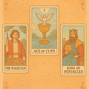 ¿Qué te depara la semana? — Lectura de tarot de 3 cartas para la semana que viene
