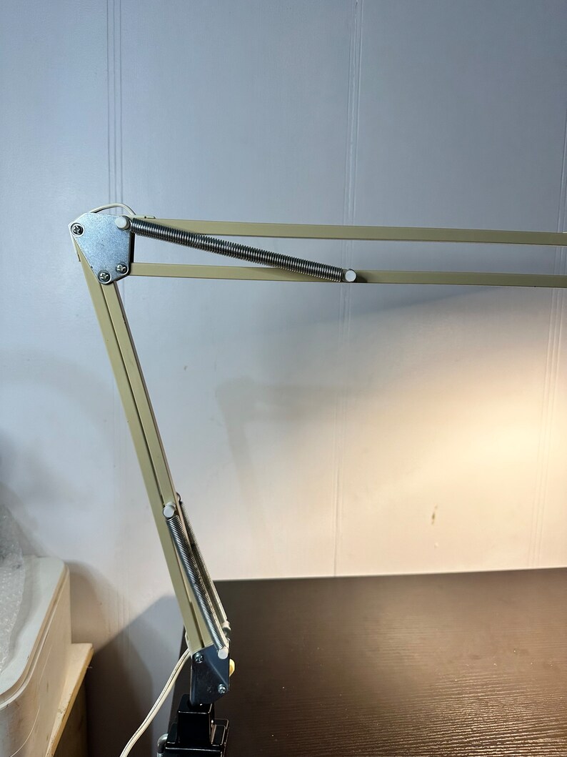 Vintage Luxo Clamp on Desk Lamp Studio Lamp Drafting Lamp Etsy
