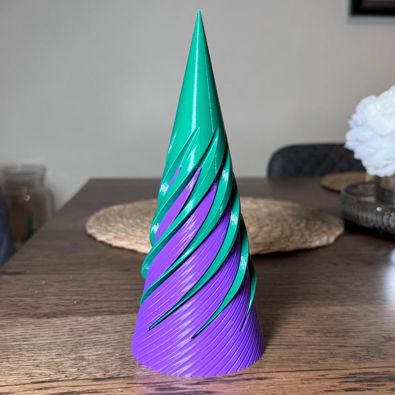 Spiral Christmas Tree Cone
