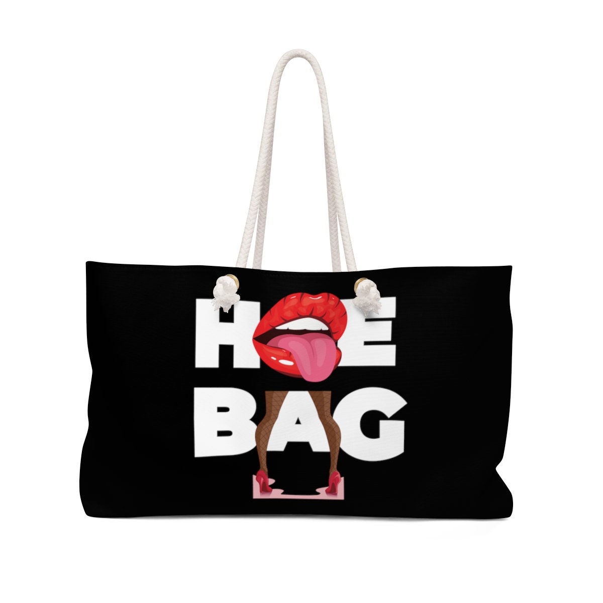 Wholesale Custom Logo Saying Spinnanight Overnight Hoe Bag Small MOQ 80 gsm  Thick PVC Clear Duffel Bag for Girls Spend A Night Bag 2023 From  m.
