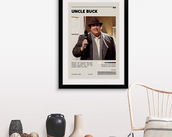 Uncle From Another World minimalist poster