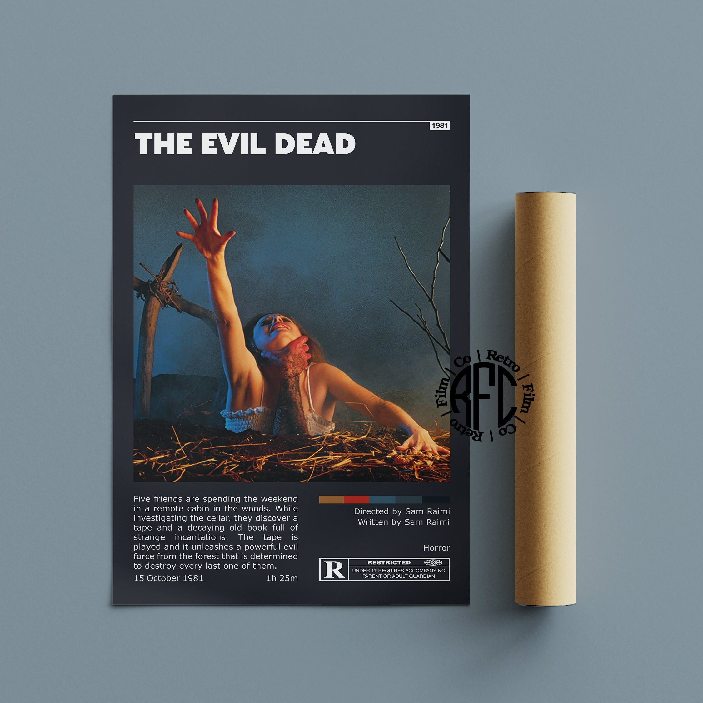 Evil Dead Rise (2023) - Poster, Nrib_design