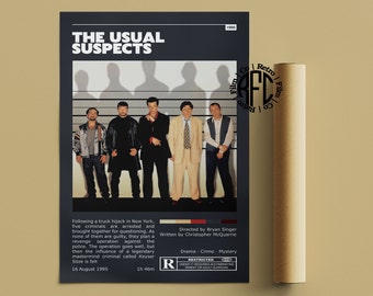 ユージュアル・サスペクツ 16x12 映画ポスター - Etsy 日本
