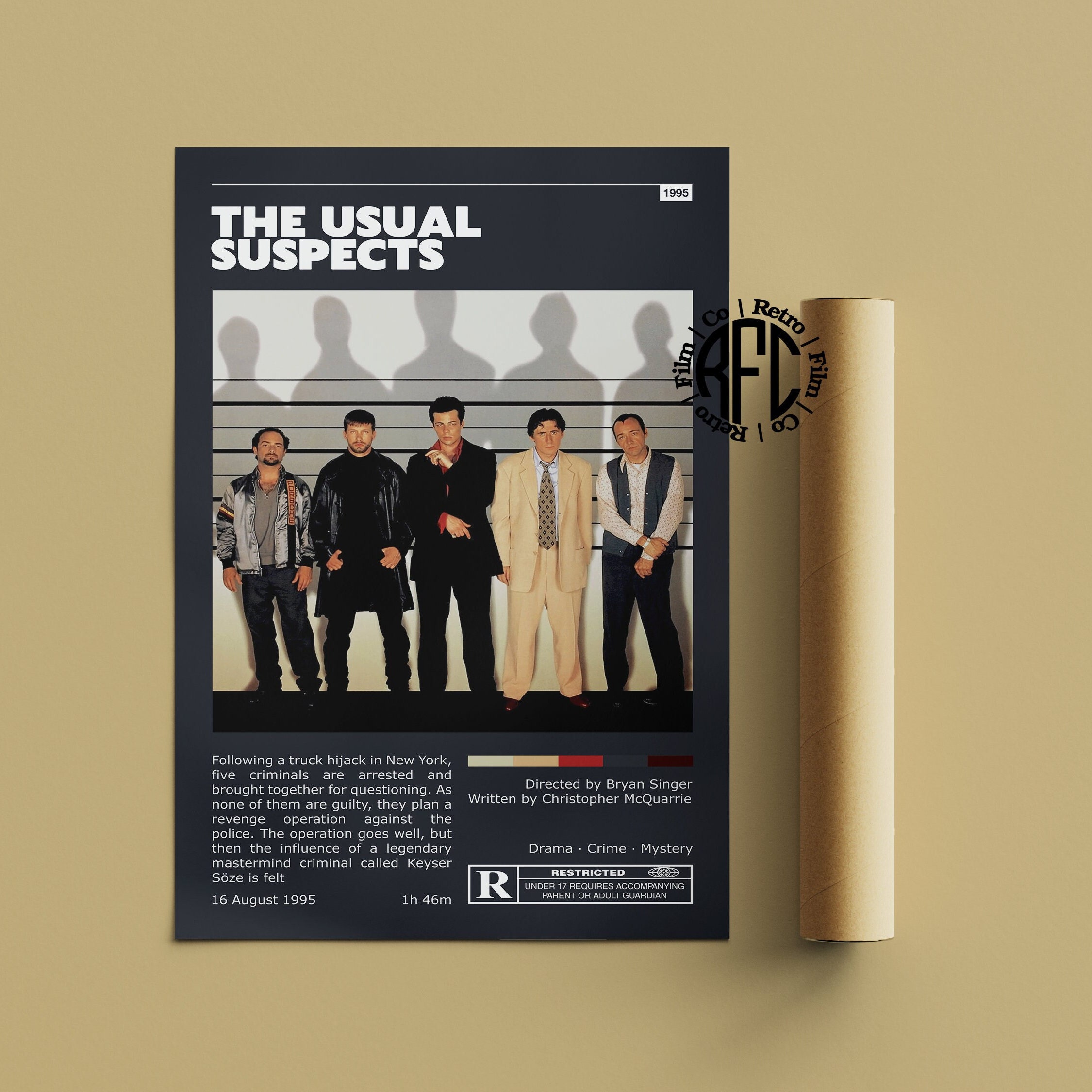 Keyser Söze Portrait Print | The Usual Suspects