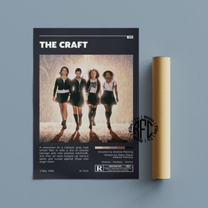 The Craft Retro Vintage Poster | Minimalist Movie Poster | Retro Vintage Art Print | Wall Art | Home Decor