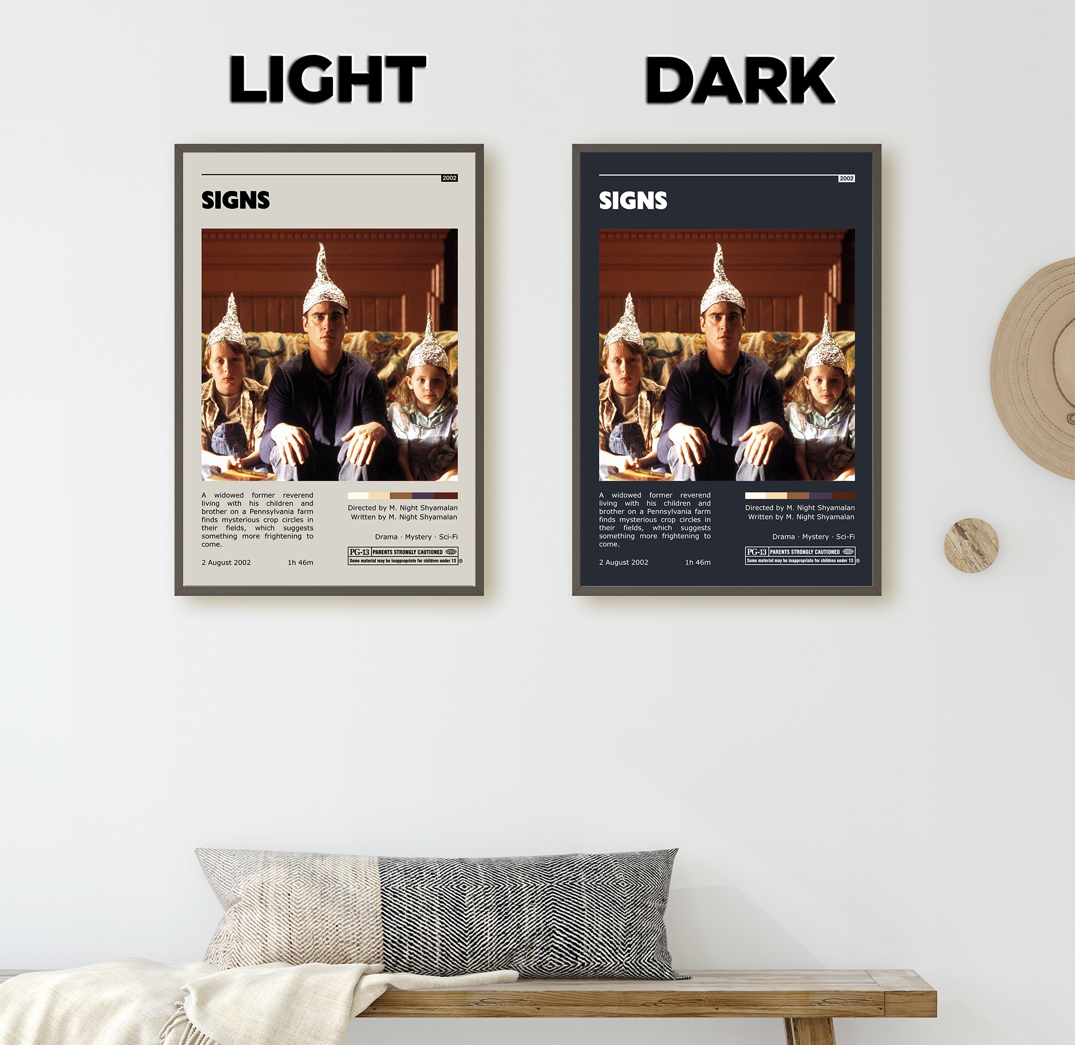 Signs Retro Vintage Poster | Minimalist Movie Poster | Retro Vintage ...
