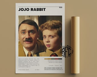 ジョジョ・ラビット - レトロ、ヴィンテージ、モダン、ミニマリスト