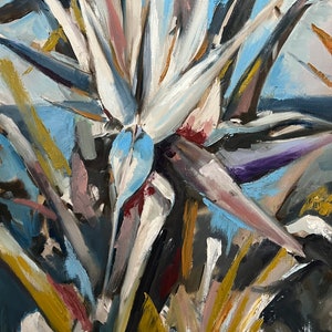 Canvas Reproduction From Original Painting: Flowers #3