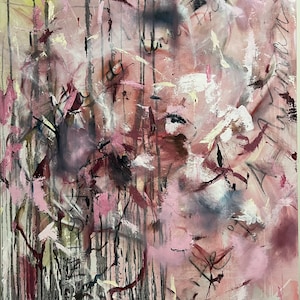 Canvas Reproduction From Original Painting: Flowers #2