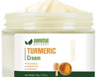 Crème naturelle de curcuma | Peau hydratante et radieuse