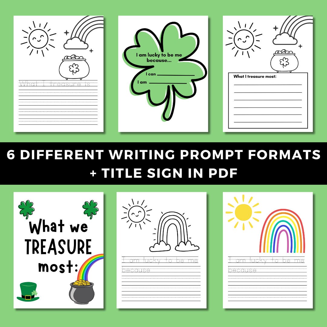 St. Patrick's Day Bulletin Board Kit, St. Patrick's Day Project, St ...