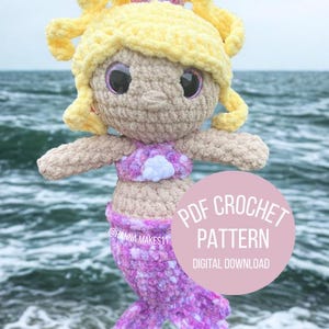 Millie the Mermaid Crochet Pattern