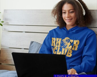 Rhoer Club Girl Insert cut file SVG, Rhoer Club DTF/Sublimation File, Sigma Gamma Rho Sorority Affiliate DTF File