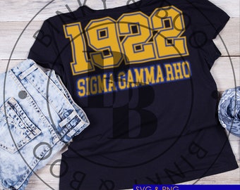 Sigma Gamma Rho Sorority, Inc. Sorority inspired SVG, SGRho SVG, 1922 SGRho, Silhouette Cut file, Sorority Cut File