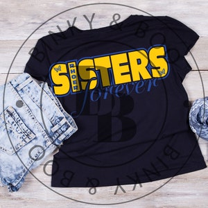 Arquivo de corte Rhoer Sisters Forever SVG, arquivo de corte Sigma Gamma Rho Sorority