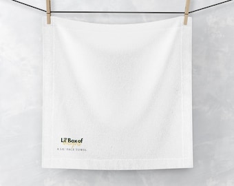 Toalla facial pequeña Lil' Box Delights