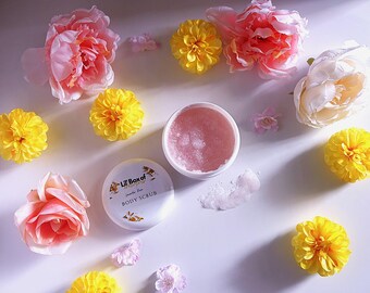 Exfoliante corporal de lavanda y rosa Lil' Box of Delights: cuidado exfoliante y rejuvenecedor de la piel