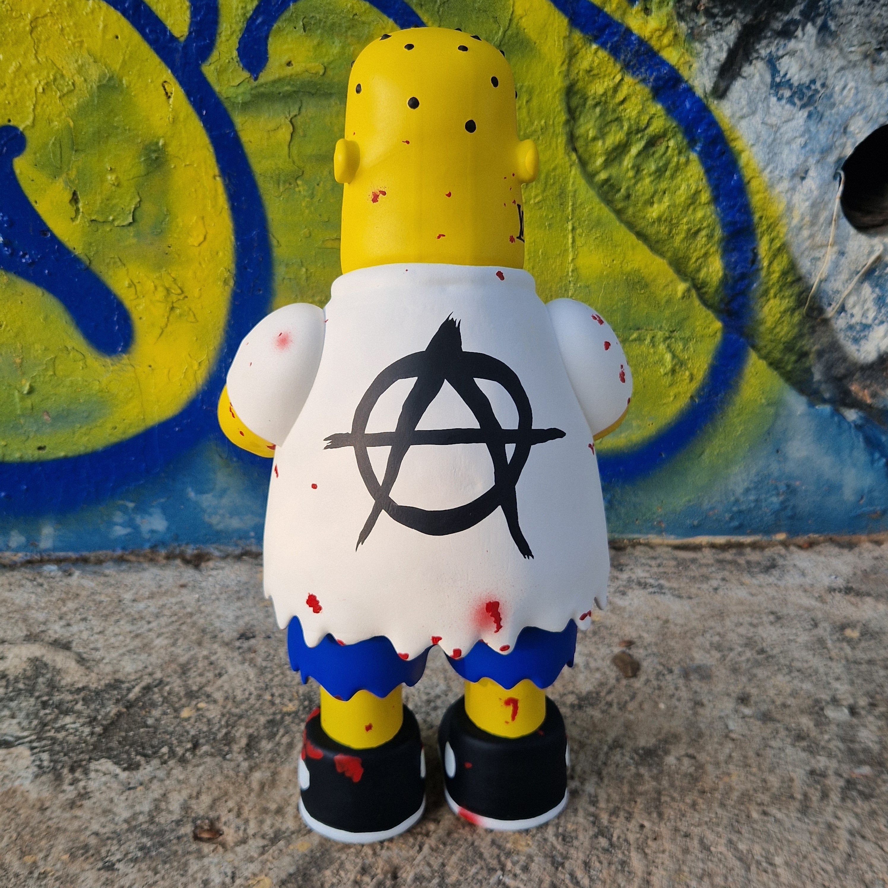 Kearney Zzyzwicz Art Toy – Simpsons Tribute Figure (preorder) - Etsy