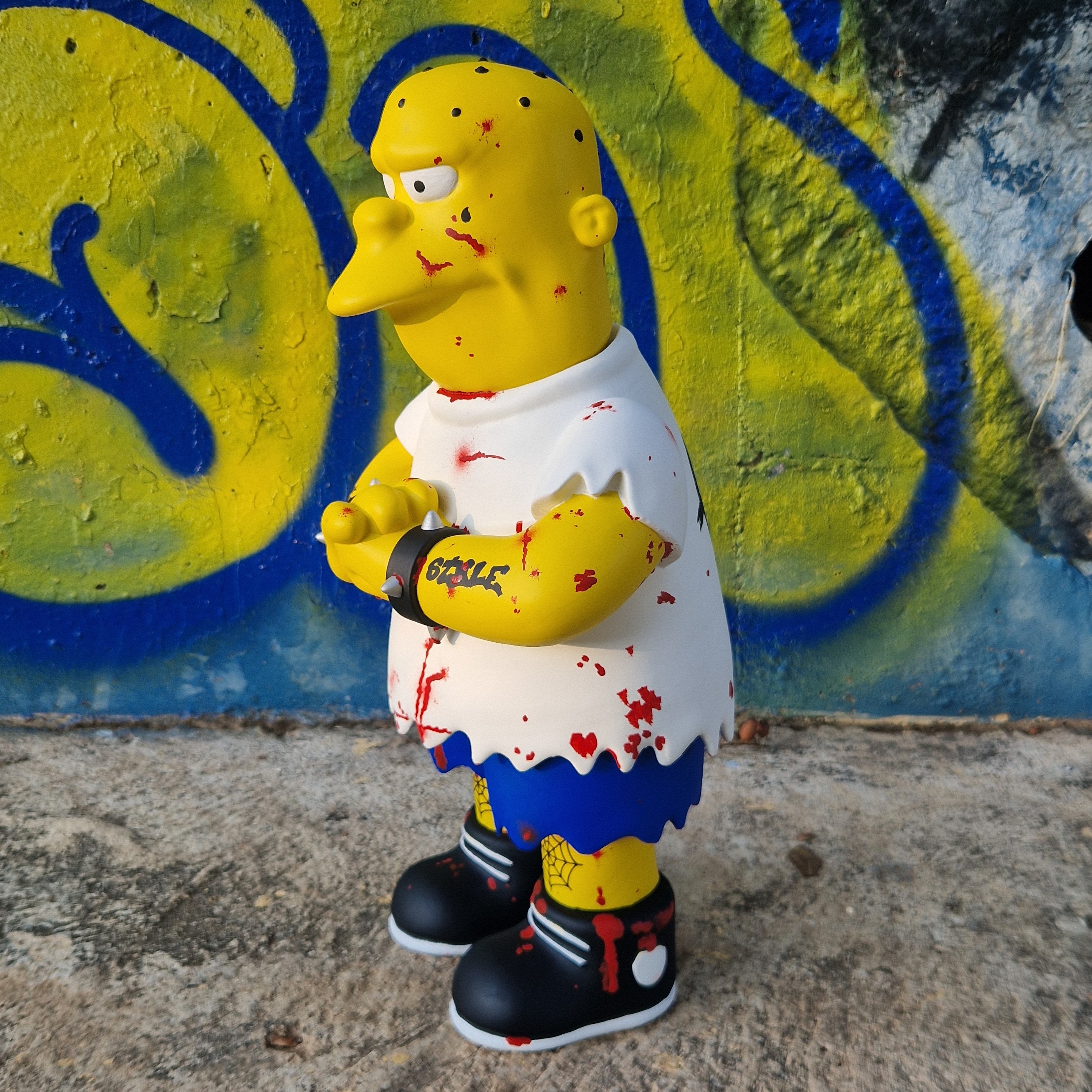 Kearney Zzyzwicz Art Toy – Simpsons Tribute Figure (preorder) - Etsy