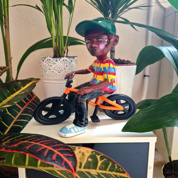 Tyler The Creator, ook bekend als Tyson the Creator Kunstspeelgoed van Monday Meltoys