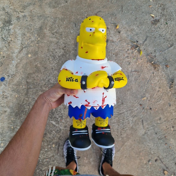 Kearney Zzyzwicz Art Toy – Simpsons Tribute Figure (preorder) - Etsy