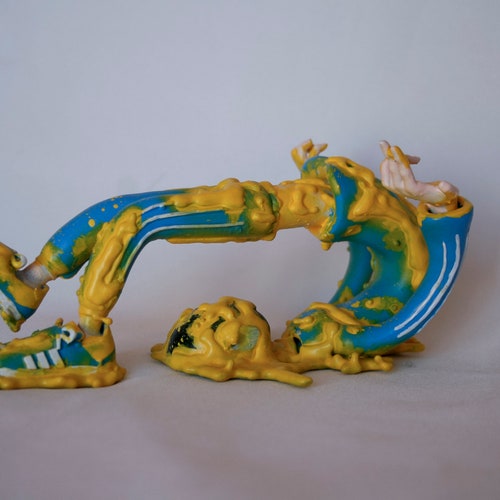 Hajime Sorayama Fluid Art Toy Sculpture 3/10 PREORDER Etsy