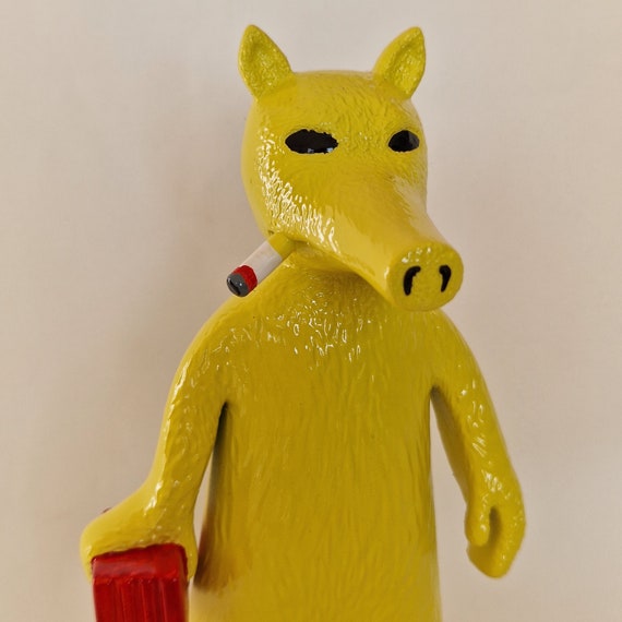 Quasimoto-inspired XL Art Sculpture – Custom Resin Toy (preorder