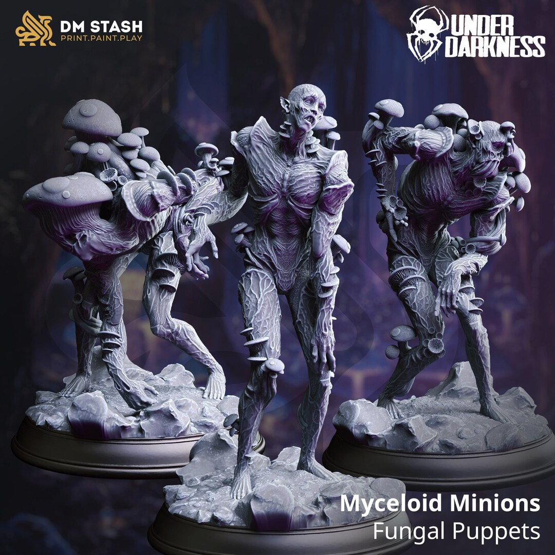 Infected Puppet Myceloid Minions. Fungal Puppets - Under Darkness - Infected ...
