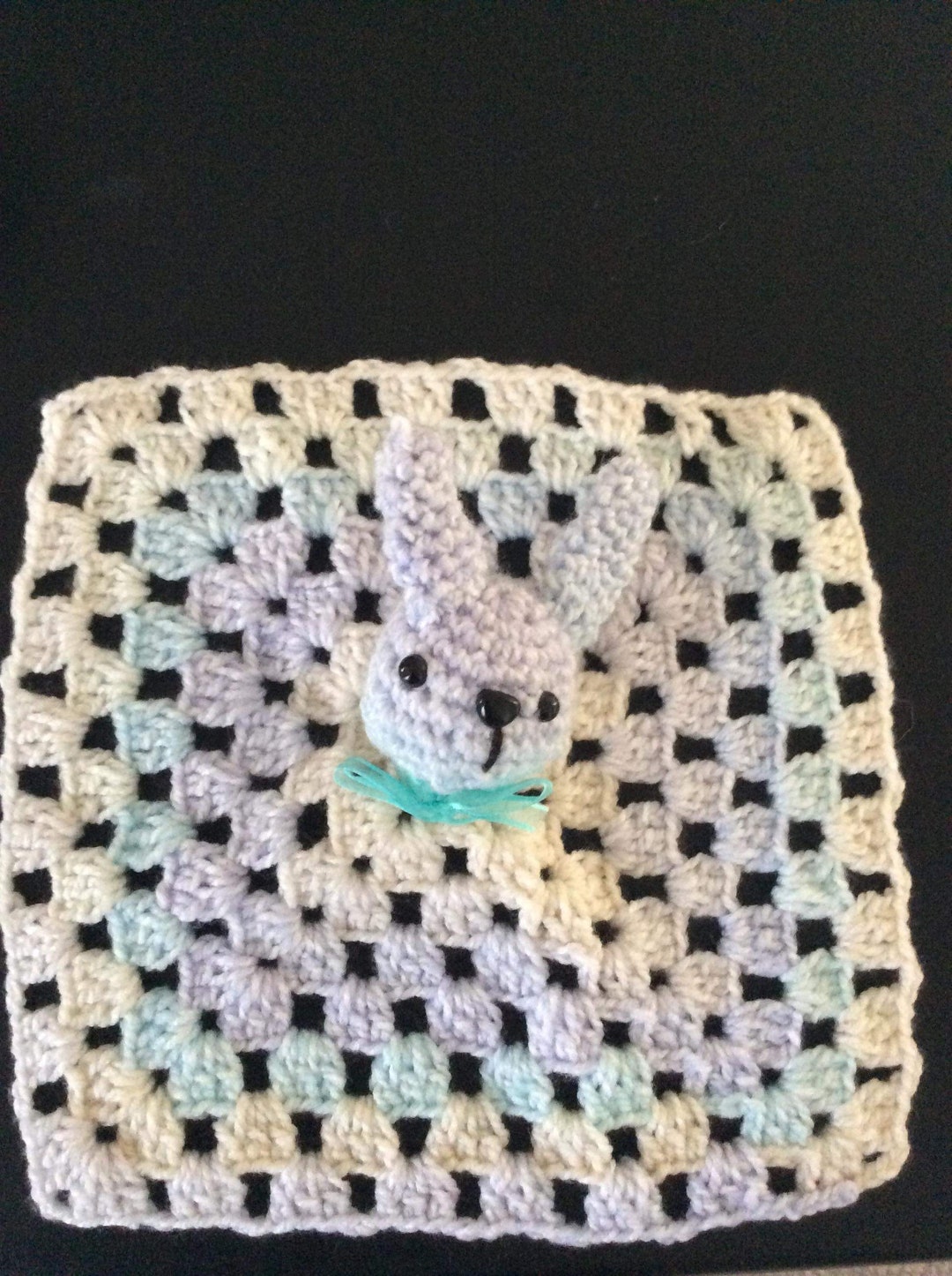 Baby Security Blanket Bunny Etsy