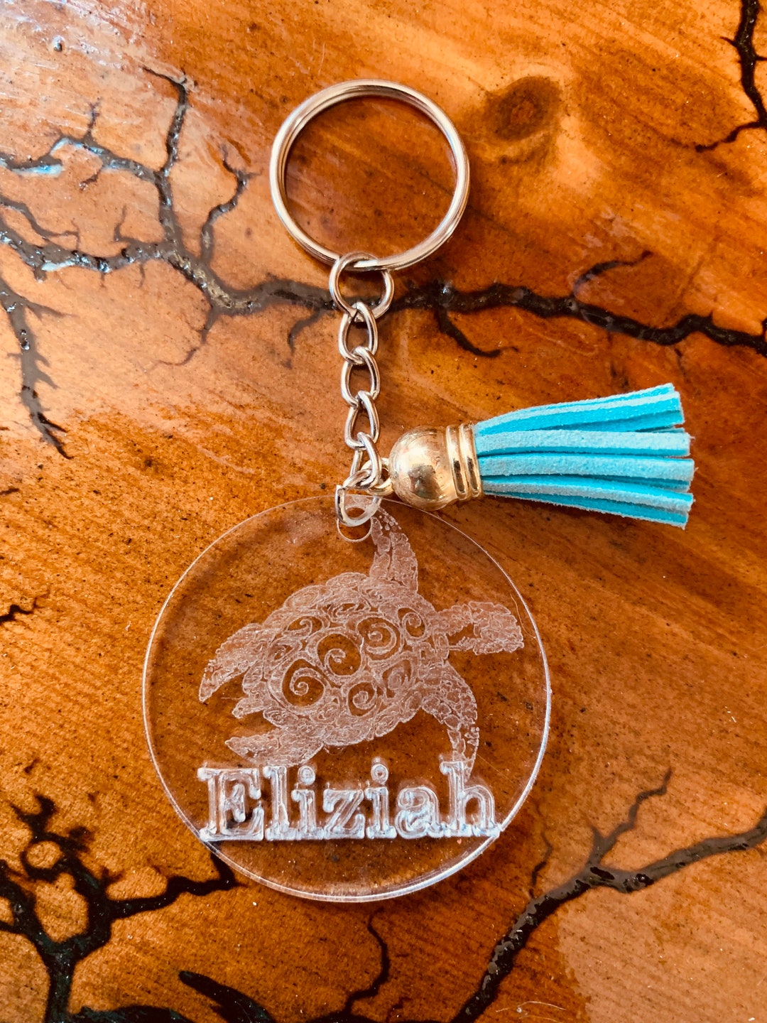 CUSTOM ACRYLIC KEYCHAIN. Custom Name Logo Art Design. Etsy