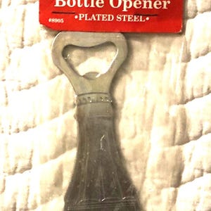 Vintage Coca Cola bottle opener 7 1/2&quot; tall