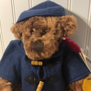 VTG Dan Dee Teddy Bear Plush 100th anniversary with tags 10&quot;tall