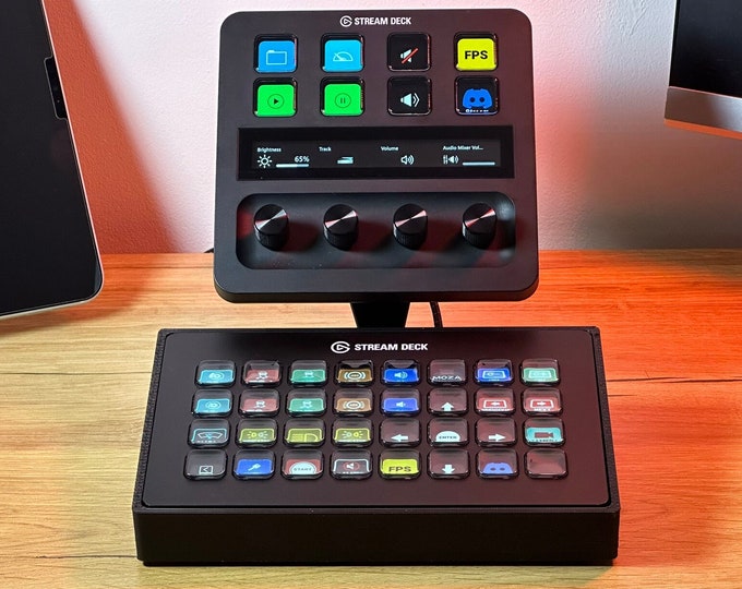 Stream Deck XL and Stream Deck Plus Stand - 2 Versions - Etsy