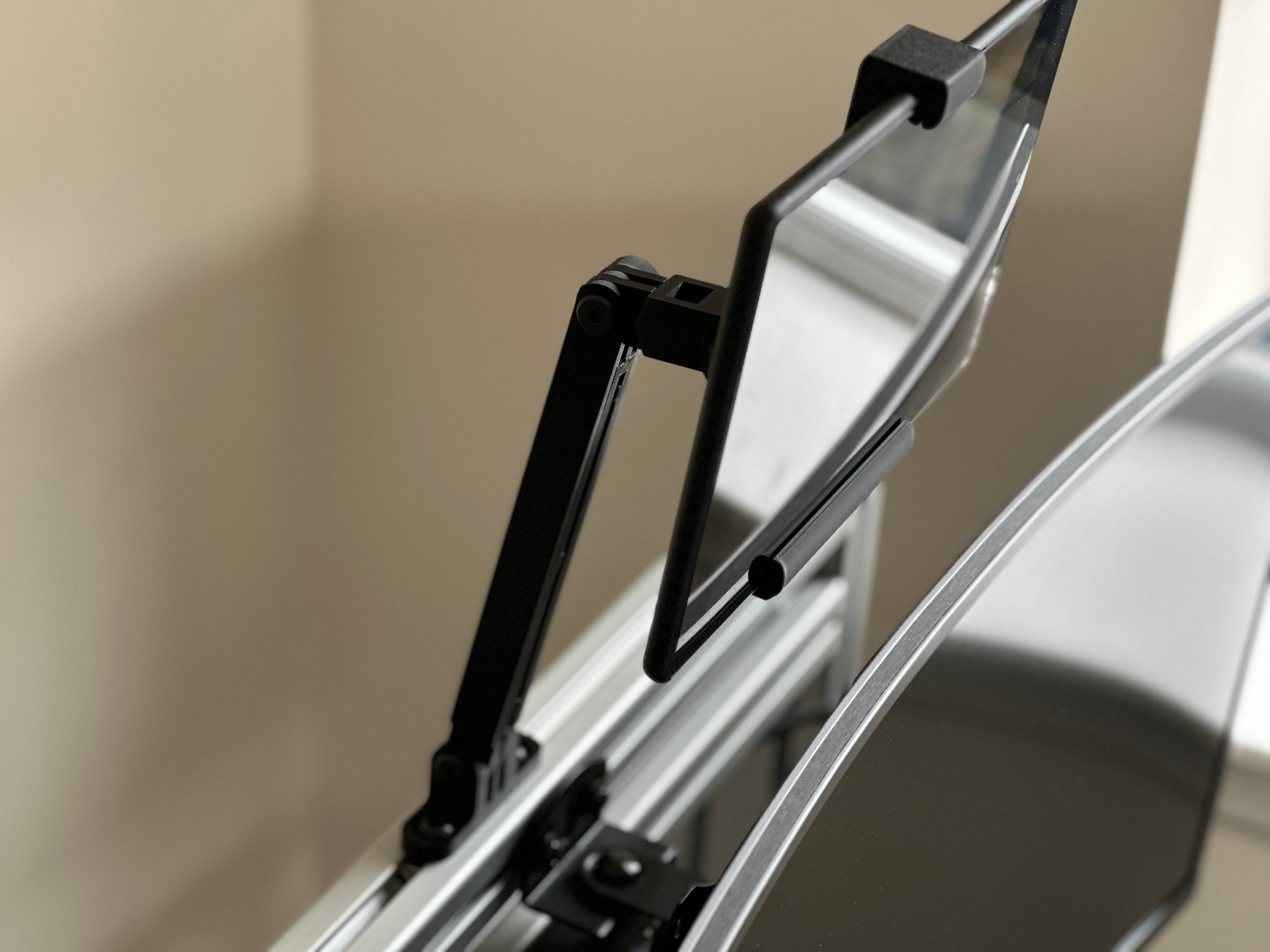Chunky Tablet Mount Over Monitor: Sim Racing Cockpit Tablet Stand - Etsy