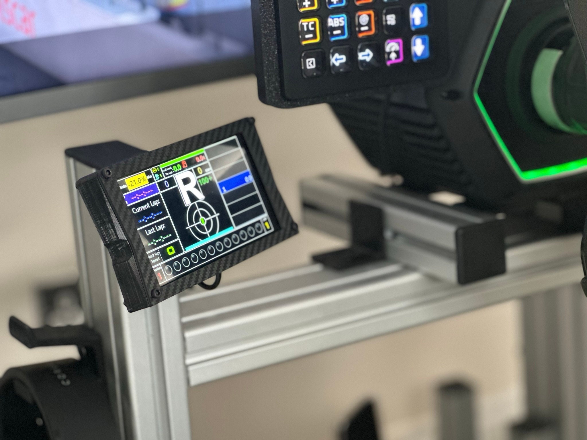 Custom Racing Sim Enclosure Vocore 5
