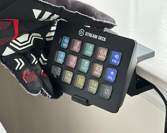 Adjustable Desk Mount for Stream Deck MK1, MK2, Scissor Keys, Streamer X