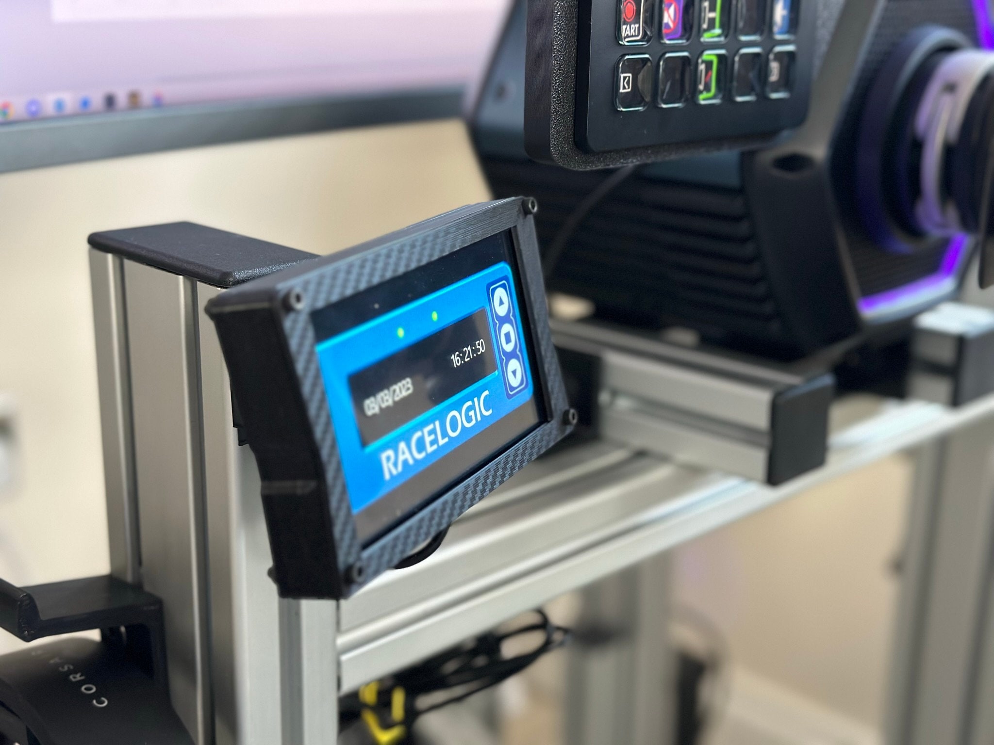 Custom Racing Sim Enclosure Vocore 5