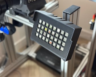 Carcasa Stream Deck XL - Soporte Stream Deck: Carcasa ajustable para simulación de carreras