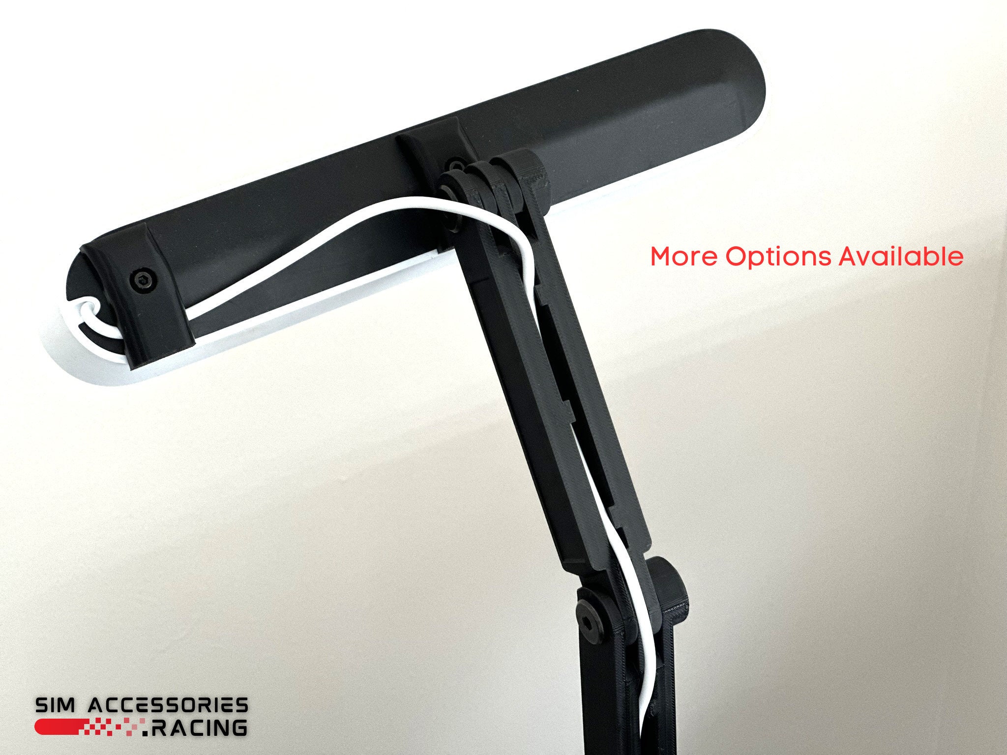 Sim Racing Light Bar Halterung für Govee & Hue Play - Modelle der 40er Serie, Sim Racing Hue Lampenhalterung, Sim Racing Goove Halterungen