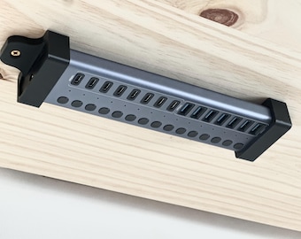 Under Desk USB Hub Mount for Sabrent, RSHTECH & Acasis