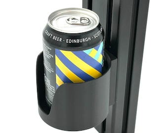 Sim Racing Cup Holder: Minimalist Design for Aluminum Cockpits
