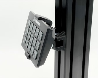 Sim Racing StreamDeck MK2 Mount: 2-Axis Adjustable Sim Rig Cockpit Attachment
