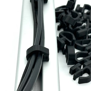 Aluminum Profile Cable Clips: Sim Racing Cable Management