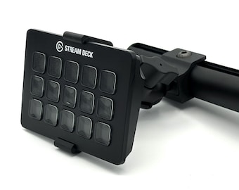 Stream Deck Mount for Fanatec ClubSport GT Cockpit — MK1, MK2 & Scissor Keys Compatible
