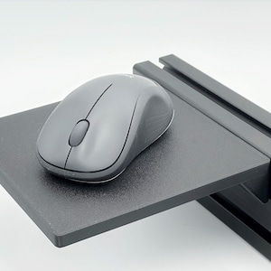 Compact Mouse Pad for Aluminium Profile Extrusions 4080 3060, Sim Rig Cockpit, Button Box Mount, Flight Simulator