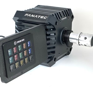 FANATEC DD CSL podium pro 用拡張 StreamDeck Mk2 マウント - Elgato ケーブル管理マウント、Stream Deck マウント 15 キー、Streamer セットアップ