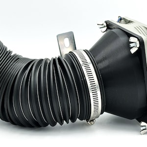 120/140mm Fan to 3&quot; Intake Adapter: Wind Simulator Tube (76mm)