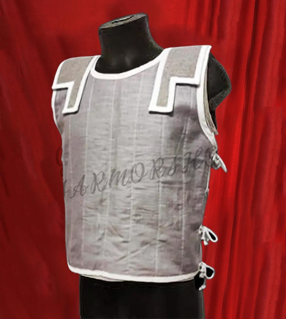 thumbnail image 2 of Medieval Roman Subarmalis - Thick Padded Cotton Sleeveless Gambeson In Multiple Colors 2 of 12