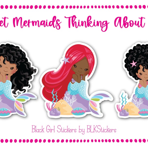 Mermaid Die Cut Etsy